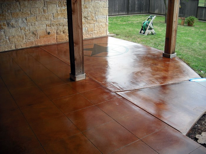 Acid Stained Concrete Concrete Staining Denver Interior