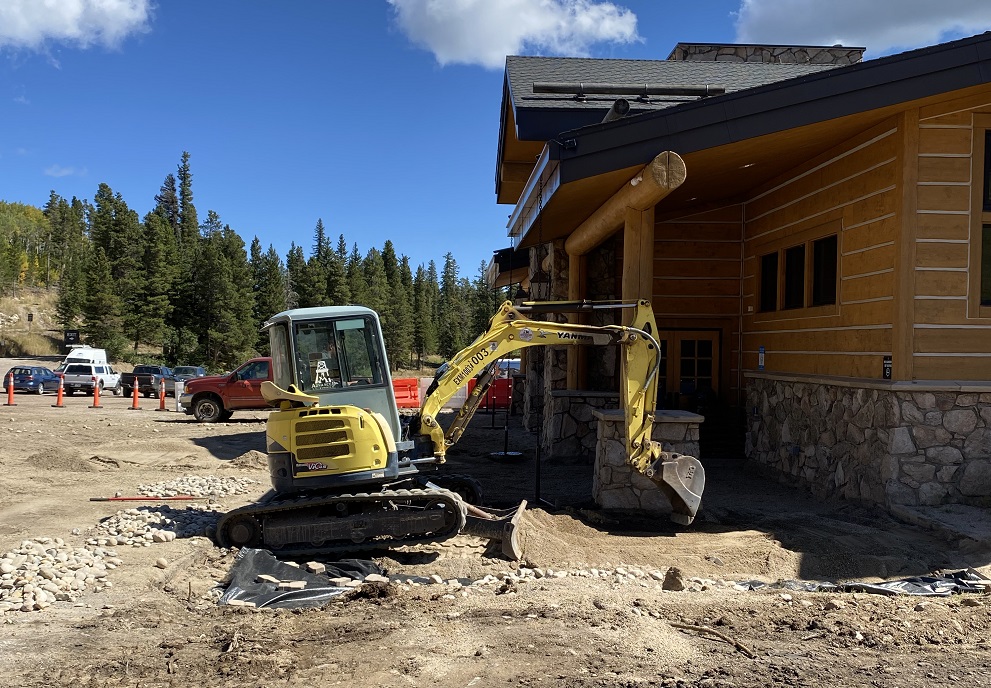 dirt work, concrete prep, concrete grade work, excavation work