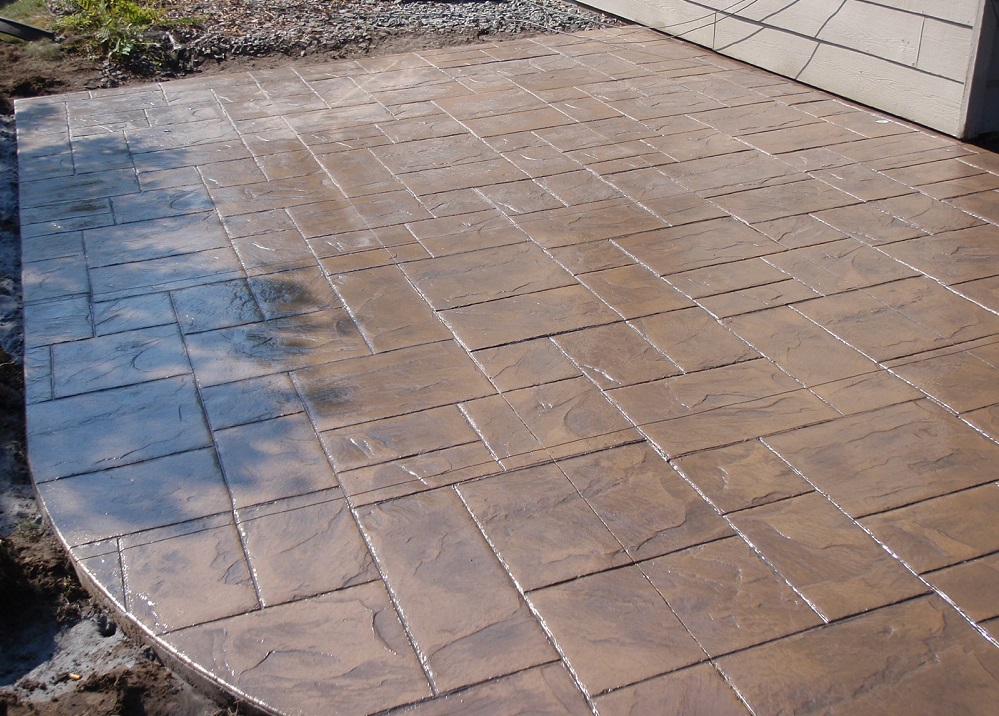 Englewood CO Stamped Concrete Patio