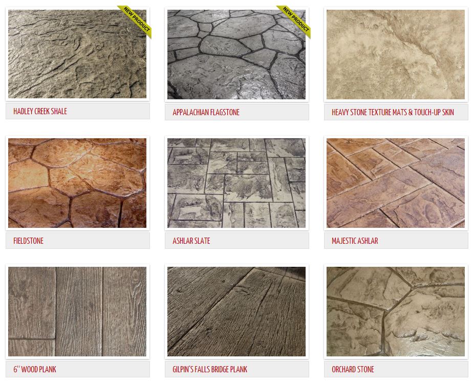 Stamped Concrete Color Combination Examples